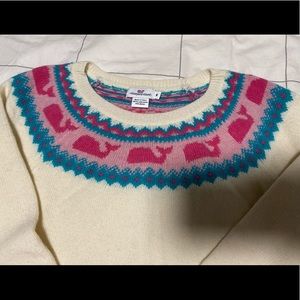 Vineyard Vines Nordic Whale Fair Isle Sweater